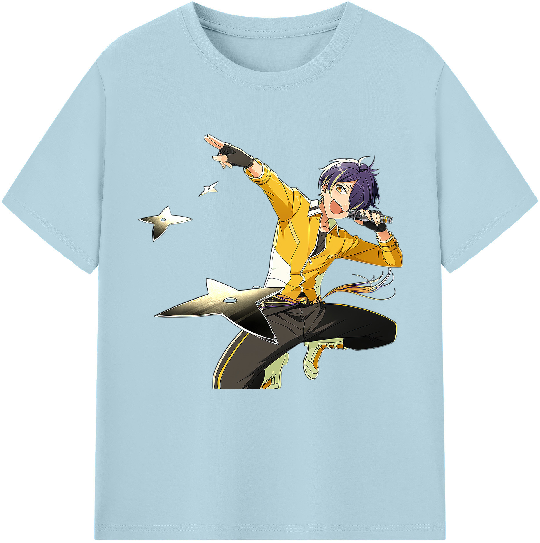 （画像用） あんさんぶるスターズ! Ensemble Stars 綿100％半袖Tシャツ（フロントプリント）